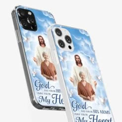 Custom Photo Beautiful As A Bright Shining Star - Memorial Personalized Custom Clear Phone Case - Sympathy Gift For Family Members -Pawfect House Sale 67ac65b4df2dd