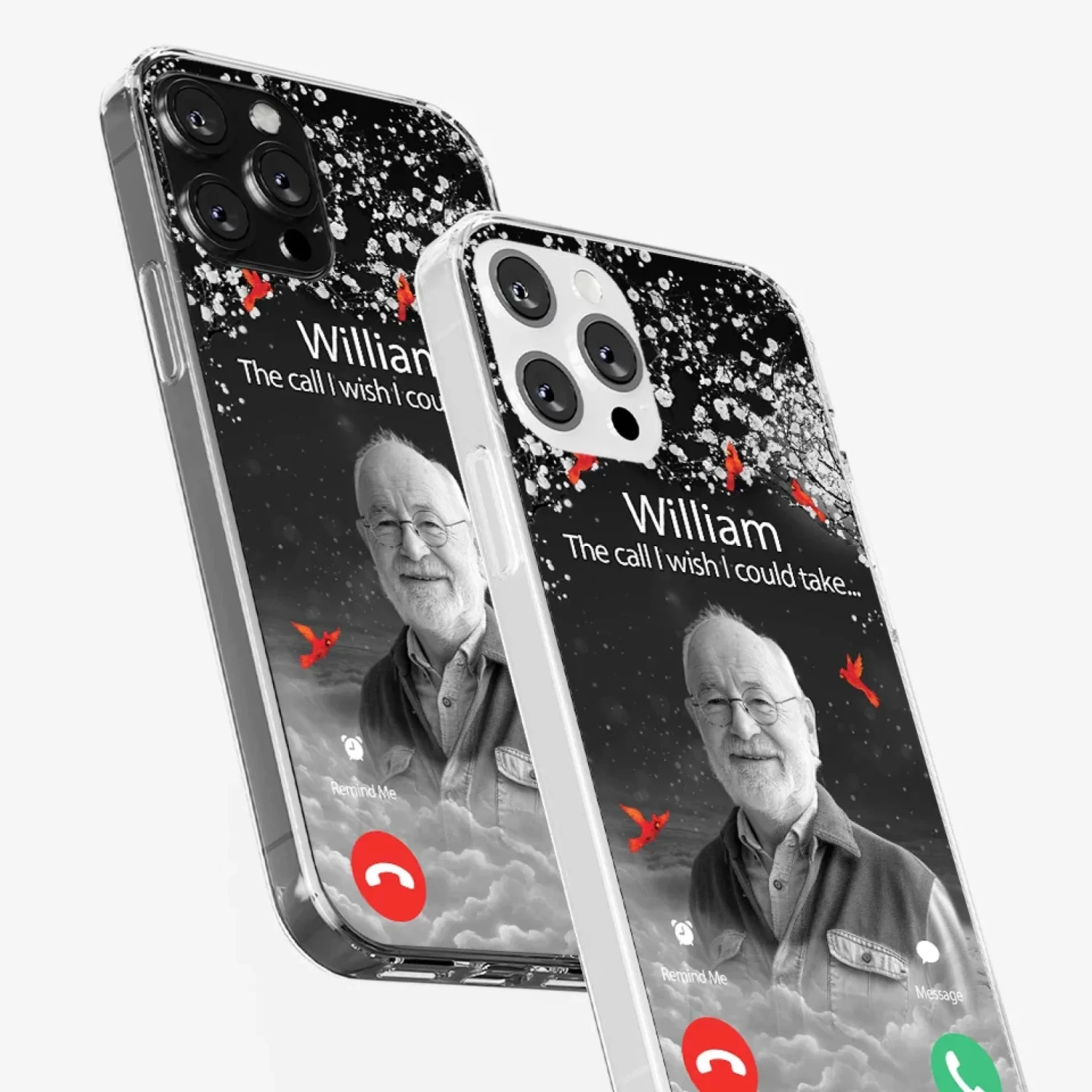 Custom Photo The Call I Wish I Could Take - Memorial Personalized Custom Clear Phone Case - Sympathy Gift For Family Members 5 Custom Photo The Call I Wish I Could Take - Memorial Personalized Custom Clear Phone Case - Sympathy Gift For Family Members - Image 5