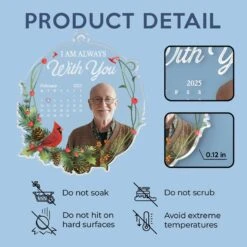 Custom Photo A Heart So Loved Is Never Lost - Memorial Personalized Custom Car Ornament - Acrylic Custom Shaped - Sympathy Gift For Family Members -Pawfect House Sale 67ae8c0979390