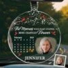 Custom Photo Your Love Lives On In Us - Memorial Personalized Custom Car Ornament - Acrylic Custom Shaped - Sympathy Gift For Family Members