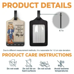 Travel Far, Live Fully - Travel Personalized Custom Luggage Tag - Holiday Vacation Gift, Gift For Adventure Travel Lovers 8 Travel Far, Live Fully - Travel Personalized Custom Luggage Tag - Holiday Vacation Gift, Gift For Adventure Travel Lovers -Pawfect House Sale 67b2e7def3385