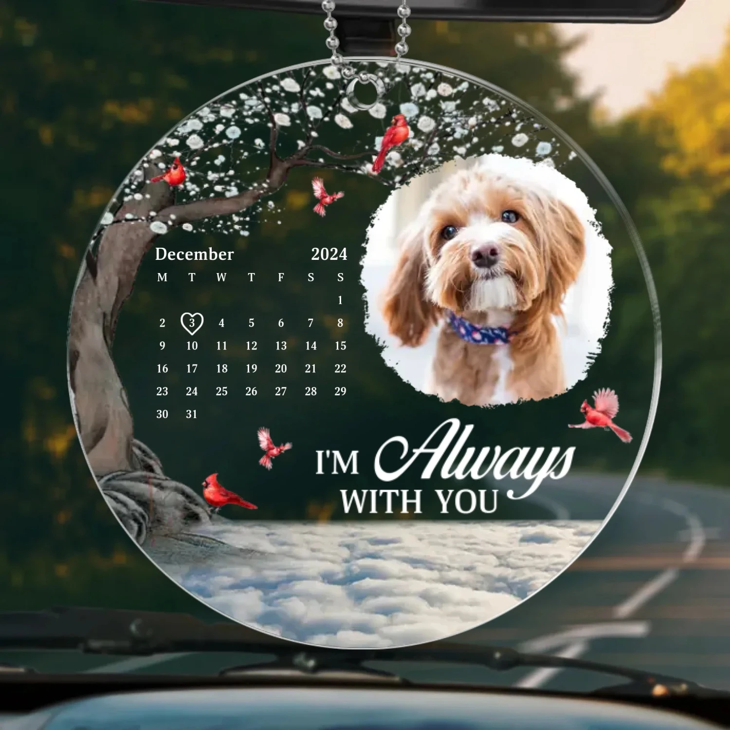 Custom Photo Best Friend Is Never Forgotten - Memorial Personalized Custom Car Ornament - Acrylic Custom Shaped - Sympathy Gift For Pet Owners, Pet Lovers 2 Custom Photo Best Friend Is Never Forgotten - Memorial Personalized Custom Car Ornament - Acrylic Custom Shaped - Sympathy Gift For Pet Owners, Pet Lovers - Image 2