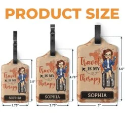 Wander Often, Wonder Always - Travel Personalized Custom Luggage Tag - Holiday Vacation Gift, Gift For Adventure Travel Lovers -Pawfect House Sale 67b31042750d7