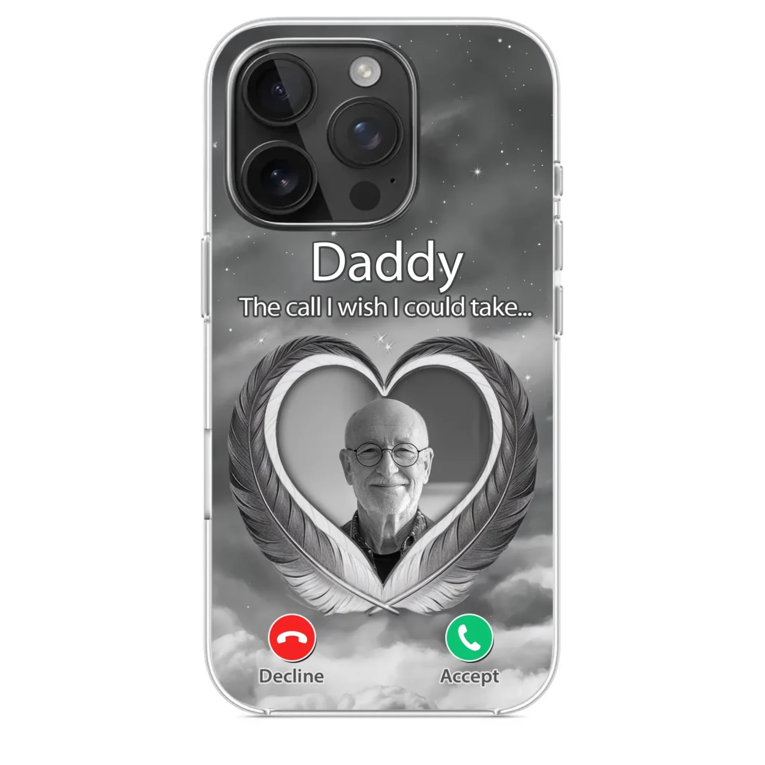 Custom Photo A Little Something To Make You Feel Connected - Memorial Personalized Custom Clear Phone Case - Sympathy Gift For Family Members 2 Custom Photo A Little Something To Make You Feel Connected - Memorial Personalized Custom Clear Phone Case - Sympathy Gift For Family Members - Image 2