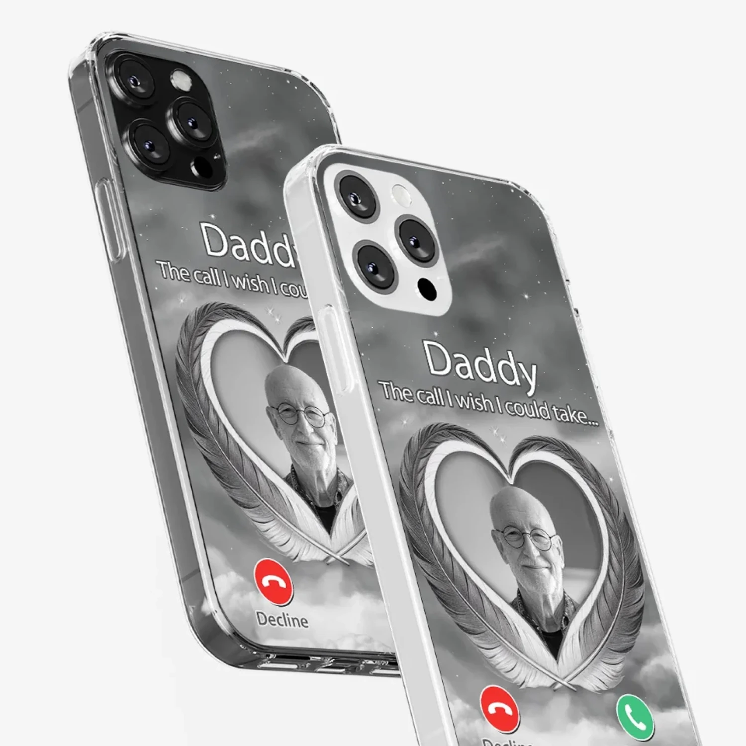 Custom Photo A Little Something To Make You Feel Connected - Memorial Personalized Custom Clear Phone Case - Sympathy Gift For Family Members 5 Custom Photo A Little Something To Make You Feel Connected - Memorial Personalized Custom Clear Phone Case - Sympathy Gift For Family Members - Image 5