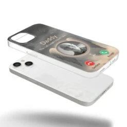 Custom Photo Because Their Love Continues To Guide You - Memorial Personalized Custom Clear Phone Case - Sympathy Gift For Family Members -Pawfect House Sale 67b358896452a