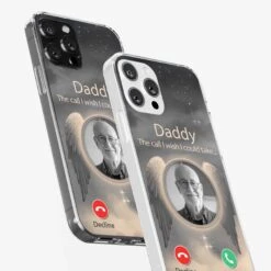 Custom Photo Because Their Love Continues To Guide You - Memorial Personalized Custom Clear Phone Case - Sympathy Gift For Family Members -Pawfect House Sale 67b35889b081b