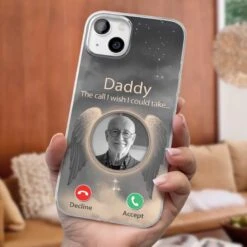 Custom Photo Because Their Love Continues To Guide You - Memorial Personalized Custom Clear Phone Case - Sympathy Gift For Family Members -Pawfect House Sale 67b3588b51126