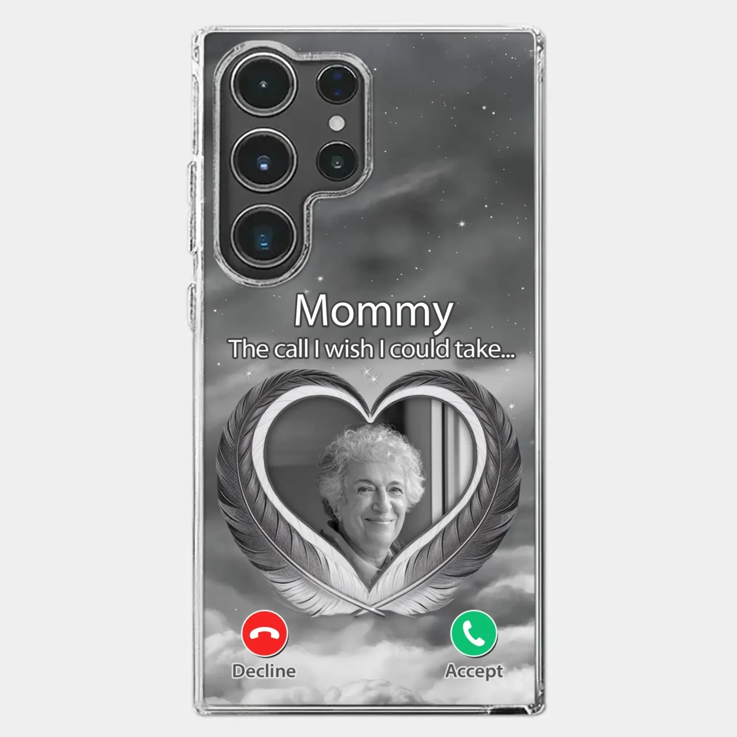 Custom Photo A Little Something To Make You Feel Connected - Memorial Personalized Custom Clear Phone Case - Sympathy Gift For Family Members 6 Custom Photo A Little Something To Make You Feel Connected - Memorial Personalized Custom Clear Phone Case - Sympathy Gift For Family Members - Image 6