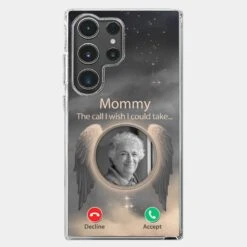 Custom Photo Because Their Love Continues To Guide You - Memorial Personalized Custom Clear Phone Case - Sympathy Gift For Family Members -Pawfect House Sale 67b359a9190ec