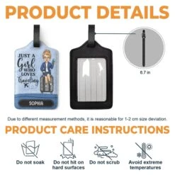 Go Where Your Heart Takes You - Travel Personalized Custom Luggage Tag - Holiday Vacation Gift, Gift For Adventure Travel Lovers -Pawfect House Sale 67b3ec26ac432