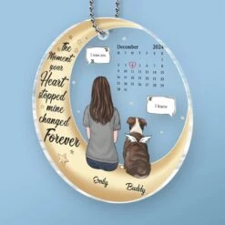 A Star In The Sky, A Paw Print On My Heart - Memorial Personalized Custom Car Ornament - Acrylic Custom Shaped - Sympathy Gift For Pet Owners, Pet Lovers -Pawfect House Sale 67b4116da212a