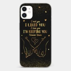 Your Hand Fits Perfectly In Mine - Couple Personalized Custom Clear Phone Case - Gift For Husband Wife, Anniversary 25 Your Hand Fits Perfectly In Mine - Couple Personalized Custom Clear Phone Case - Gift For Husband Wife, Anniversary -Pawfect House Sale 67b41a9d0527a