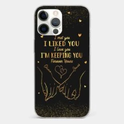 Your Hand Fits Perfectly In Mine - Couple Personalized Custom Clear Phone Case - Gift For Husband Wife, Anniversary 35 Your Hand Fits Perfectly In Mine - Couple Personalized Custom Clear Phone Case - Gift For Husband Wife, Anniversary -Pawfect House Sale 67b41aba76763