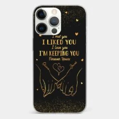 Your Hand Fits Perfectly In Mine - Couple Personalized Custom Clear Phone Case - Gift For Husband Wife, Anniversary 39 Your Hand Fits Perfectly In Mine - Couple Personalized Custom Clear Phone Case - Gift For Husband Wife, Anniversary -Pawfect House Sale 67b41ac63bf3c
