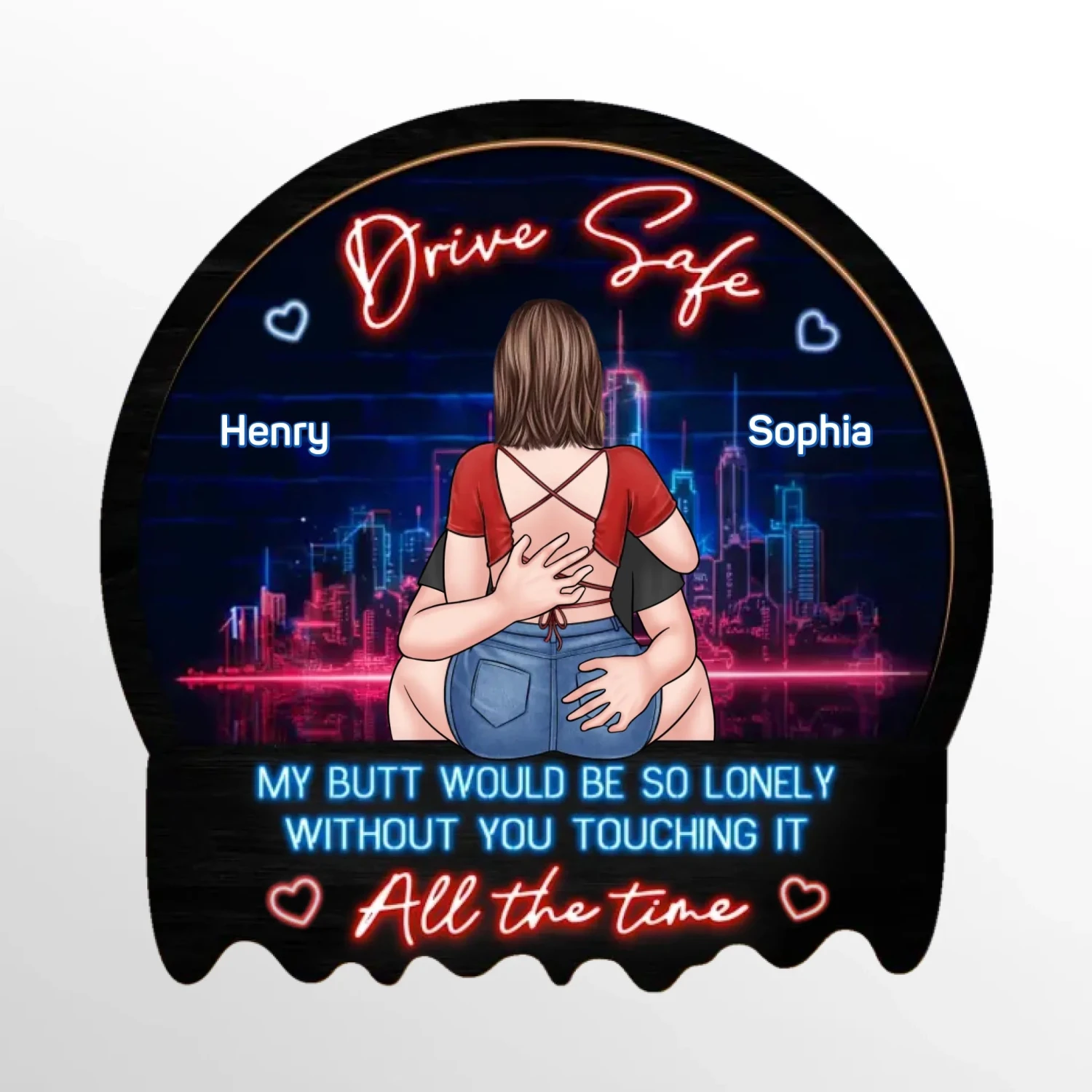 You Are The Song My Heart Sings - Couple Personalized Custom Car Visor Clip - Gift For Husband Wife, Anniversary 2 You Are The Song My Heart Sings - Couple Personalized Custom Car Visor Clip - Gift For Husband Wife, Anniversary - Image 2