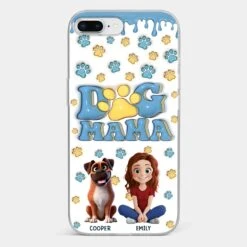 Fur Mom Vibes Only - Dog Personalized Custom Clear Phone Case - Gift For Pet Owners, Pet Lovers -Pawfect House Sale 67b4423db2f9a