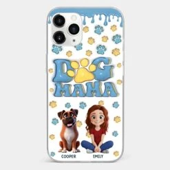 Fur Mom Vibes Only - Dog Personalized Custom Clear Phone Case - Gift For Pet Owners, Pet Lovers -Pawfect House Sale 67b4424931152