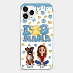 Fur Mom Vibes Only - Dog Personalized Custom Clear Phone Case - Gift For Pet Owners, Pet Lovers -Pawfect House Sale 67b4424c6662e