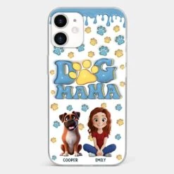 Fur Mom Vibes Only - Dog Personalized Custom Clear Phone Case - Gift For Pet Owners, Pet Lovers -Pawfect House Sale 67b4424f0b8c0