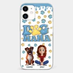 Fur Mom Vibes Only - Dog Personalized Custom Clear Phone Case - Gift For Pet Owners, Pet Lovers -Pawfect House Sale 67b44252597a7