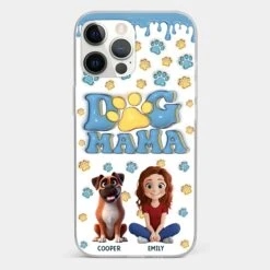 Fur Mom Vibes Only - Dog Personalized Custom Clear Phone Case - Gift For Pet Owners, Pet Lovers -Pawfect House Sale 67b44264cbe1e