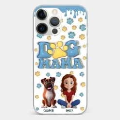 Fur Mom Vibes Only - Dog Personalized Custom Clear Phone Case - Gift For Pet Owners, Pet Lovers -Pawfect House Sale 67b4426f6b3b1