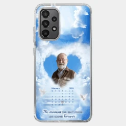 Custom Photo We Carry You With Us Always - Memorial Personalized Custom Clear Phone Case - Sympathy Gift For Family Members -Pawfect House Sale 67b55945dfa07