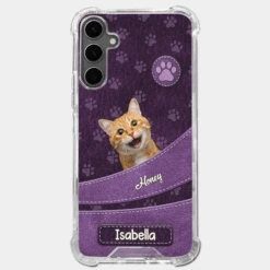 Custom Photo Unconditional Love Has Four Paws - Dog & Cat Personalized Custom Clear Phone Case - Gift For Pet Owners, Pet Lovers -Pawfect House Sale 67b5b3bfd6e56