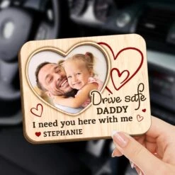 Custom Photo Keep This Close, Just Like Our Love - Family Personalized Custom Car Visor Clip - Gift For Family Members -Pawfect House Sale 67b5bb02c1a2f
