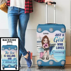 New Journey Is Coming Up - Travel Personalized Custom Luggage Cover - Summer Vacation Gift, Gift For Adventure Travel Lovers -Pawfect House Sale 67b6a92b0e56b