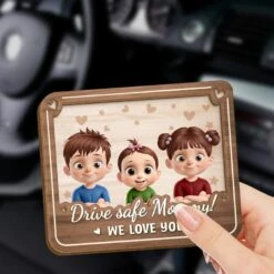 A Grandma’s Heart Never Drives Alone - Family Personalized Custom Car Visor Clip - Mother's Day, Gift For Mom, Grandma 6 A Grandma’s Heart Never Drives Alone - Family Personalized Custom Car Visor Clip - Mother's Day, Gift For Mom, Grandma -Pawfect House Sale 67b81c628ad88