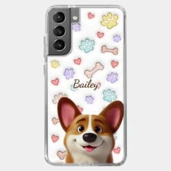 Four Paws, One Heart - Dog Personalized Custom 3D Inflated Effect Printed Clear Phone Case - Gift For Pet Owners, Pet Lovers 11 Four Paws, One Heart - Dog Personalized Custom 3D Inflated Effect Printed Clear Phone Case - Gift For Pet Owners, Pet Lovers -Pawfect House Sale 67bd4942ecc14