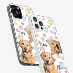 Custom Photo Keep Calm And Pet A Cat - Dog & Cat Personalized Custom 3D Inflated Effect Printed Clear Phone Case - Gift For Pet Owners, Pet Lovers -Pawfect House Sale 67c0538ccd6b4
