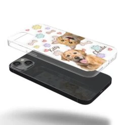 Custom Photo Keep Calm And Pet A Cat - Dog & Cat Personalized Custom 3D Inflated Effect Printed Clear Phone Case - Gift For Pet Owners, Pet Lovers -Pawfect House Sale 67c0538db1574
