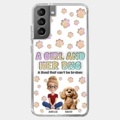Paws, Love & Unbreakable Bonds - Dog Personalized Custom 3D Inflated Effect Printed Clear Phone Case - Gift For Pet Owners, Pet Lovers -Pawfect House Sale 67c16988de192