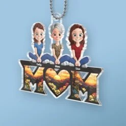 Love You To The Moon And Back - Family Personalized Custom Car Ornament - Acrylic Custom Shaped - Mother's Day, Gift For Mom, Grandma 7 Love You To The Moon And Back - Family Personalized Custom Car Ornament - Acrylic Custom Shaped - Mother's Day, Gift For Mom, Grandma -Pawfect House Sale 67c19028a7358