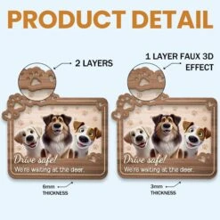 We're Watching You - Dog & Cat Personalized Custom Car Visor Clip - Gift For Pet Owners, Pet Lovers -Pawfect House Sale 67c530819d3c1