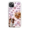 Tail Wagging Happiness - Dog Personalized Custom 3D Inflated Effect Printed Clear Phone Case - Gift For Pet Owners, Pet Lovers