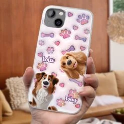 Tail Wagging Happiness - Dog Personalized Custom 3D Inflated Effect Printed Clear Phone Case - Gift For Pet Owners, Pet Lovers 8 Tail Wagging Happiness - Dog Personalized Custom 3D Inflated Effect Printed Clear Phone Case - Gift For Pet Owners, Pet Lovers -Pawfect House Sale 67c80d01c4fd5