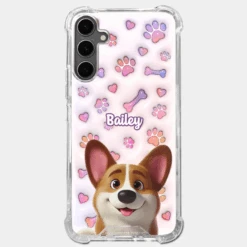 Tail Wagging Happiness - Dog Personalized Custom 3D Inflated Effect Printed Clear Phone Case - Gift For Pet Owners, Pet Lovers 11 Tail Wagging Happiness - Dog Personalized Custom 3D Inflated Effect Printed Clear Phone Case - Gift For Pet Owners, Pet Lovers -Pawfect House Sale 67c8119f30a4b