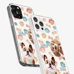 Barking With Joy - Dog Personalized Custom 3D Inflated Effect Printed Clear Phone Case - Gift For Pet Owners, Pet Lovers 10 Barking With Joy - Dog Personalized Custom 3D Inflated Effect Printed Clear Phone Case - Gift For Pet Owners, Pet Lovers -Pawfect House Sale 67c81790794f4
