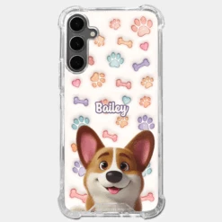 Life’s Ruff, But I’ve Got My Pup - Dog Personalized Custom 3D Inflated Effect Printed Clear Phone Case - Gift For Pet Owners, Pet Lovers -Pawfect House Sale 67c8196a51afa