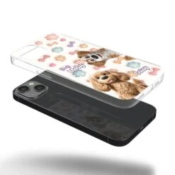 Life’s Ruff, But I’ve Got My Pup - Dog Personalized Custom 3D Inflated Effect Printed Clear Phone Case - Gift For Pet Owners, Pet Lovers -Pawfect House Sale 67c8199d441ff