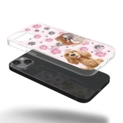 Loyal Paws, Endless Love - Dog Personalized Custom 3D Inflated Effect Printed Clear Phone Case - Gift For Pet Owners, Pet Lovers -Pawfect House Sale 67c82d946a9fa