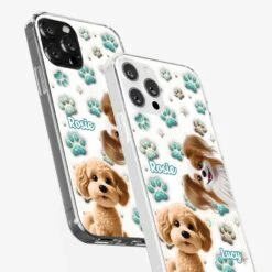 Where There’s A Dog, There’s A Way - Dog Personalized Custom 3D Inflated Effect Printed Clear Phone Case - Gift For Pet Owners, Pet Lover -Pawfect House Sale 67c95292522fe