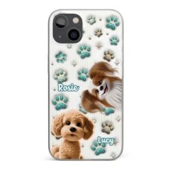 Where There’s A Dog, There’s A Way - Dog Personalized Custom 3D Inflated Effect Printed Clear Phone Case - Gift For Pet Owners, Pet Lover