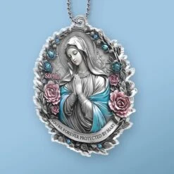 Keep Me In Your Gentle Embrace - Memorial Personalized Custom Car Ornament - Acrylic Custom Shaped - Sympathy Gift For Family Members -Pawfect House Sale 67cabf4d9eb07