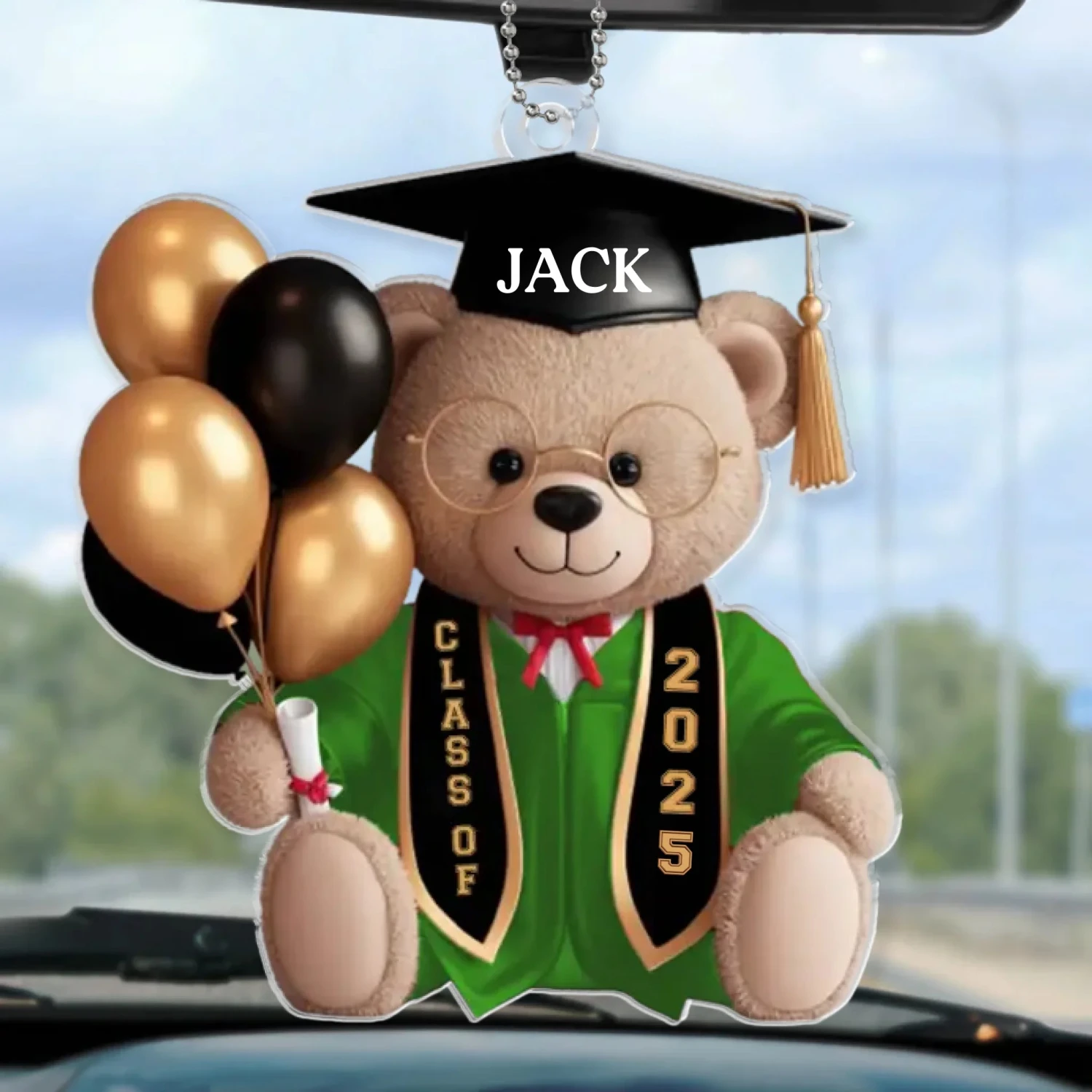 Time To Soar - Family Personalized Custom Car Ornament - Acrylic Custom Shaped - Graduation Gift For Family Members, Siblings, Brothers, Sisters 2 Time To Soar - Family Personalized Custom Car Ornament - Acrylic Custom Shaped - Graduation Gift For Family Members, Siblings, Brothers, Sisters - Image 2