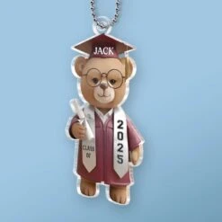 Wise And Ready - Family Personalized Custom Car Ornament - Acrylic Custom Shaped - Graduation Gift For Family Members, Siblings, Brothers, Sisters -Pawfect House Sale 67d4032e4dea2